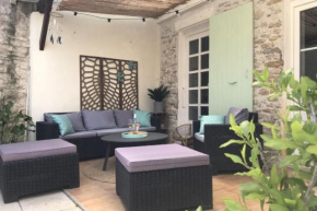 70 m2 with TERRACE and VIEW of the Ars bell tower